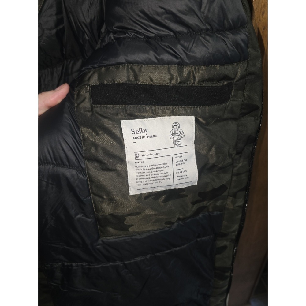 Goodfellow Men's Midweight Jacket Size L – Camo Coat - Picture 4 of 4